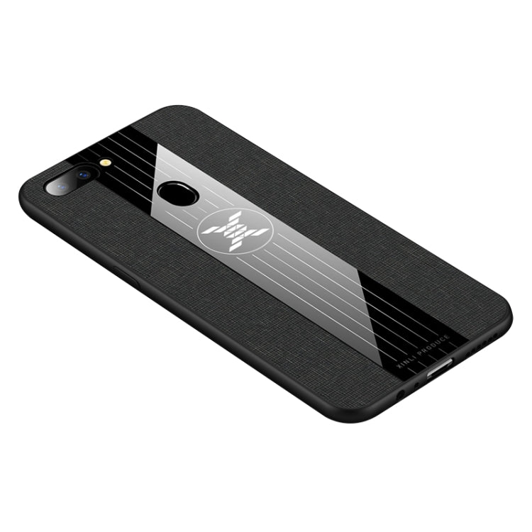 XINLI Stitching Cloth Textue Shockproof TPU Protective Case, For OPPO  R11S Plus, For OPPO R15 Standard Edition, For OPPO R15 Dream Mirror Edition, For OPPO Realme Q, For OPPO Realme X / K3, For OPPO Realme X Lite, For OPPO Reno, For OPPO RENO 2�������...