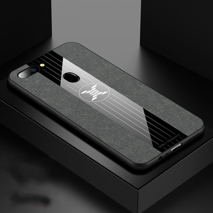 XINLI Stitching Cloth Textue Shockproof TPU Protective Case, For OPPO  R11S Plus, For OPPO R15 Standard Edition, For OPPO R15 Dream Mirror Edition, For OPPO Realme Q, For OPPO Realme X / K3, For OPPO Realme X Lite, For OPPO Reno, For OPPO RENO 2�������...