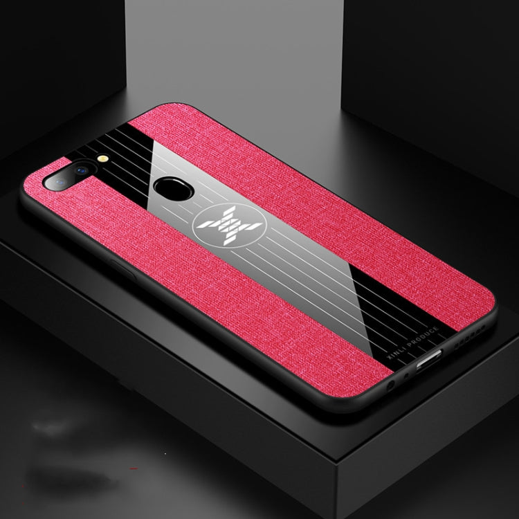 XINLI Stitching Cloth Textue Shockproof TPU Protective Case, For OPPO  R11S Plus, For OPPO R15 Standard Edition, For OPPO R15 Dream Mirror Edition, For OPPO Realme Q, For OPPO Realme X / K3, For OPPO Realme X Lite, For OPPO Reno, For OPPO RENO 2�������...