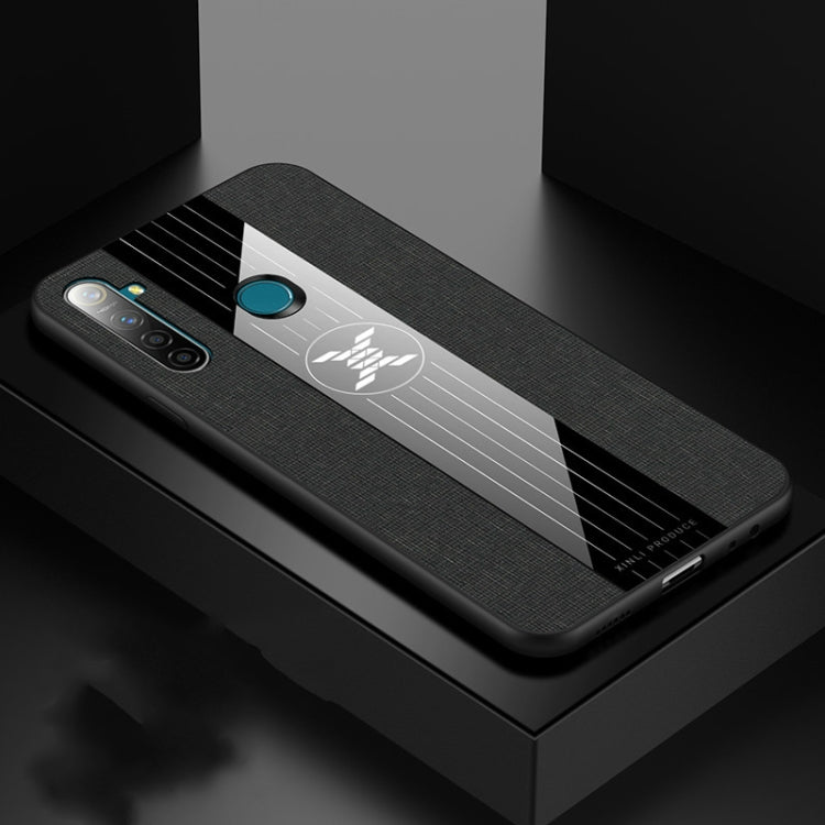 XINLI Stitching Cloth Textue Shockproof TPU Protective Case, For OPPO  R11S Plus, For OPPO R15 Standard Edition, For OPPO R15 Dream Mirror Edition, For OPPO Realme Q, For OPPO Realme X / K3, For OPPO Realme X Lite, For OPPO Reno, For OPPO RENO 2�������...