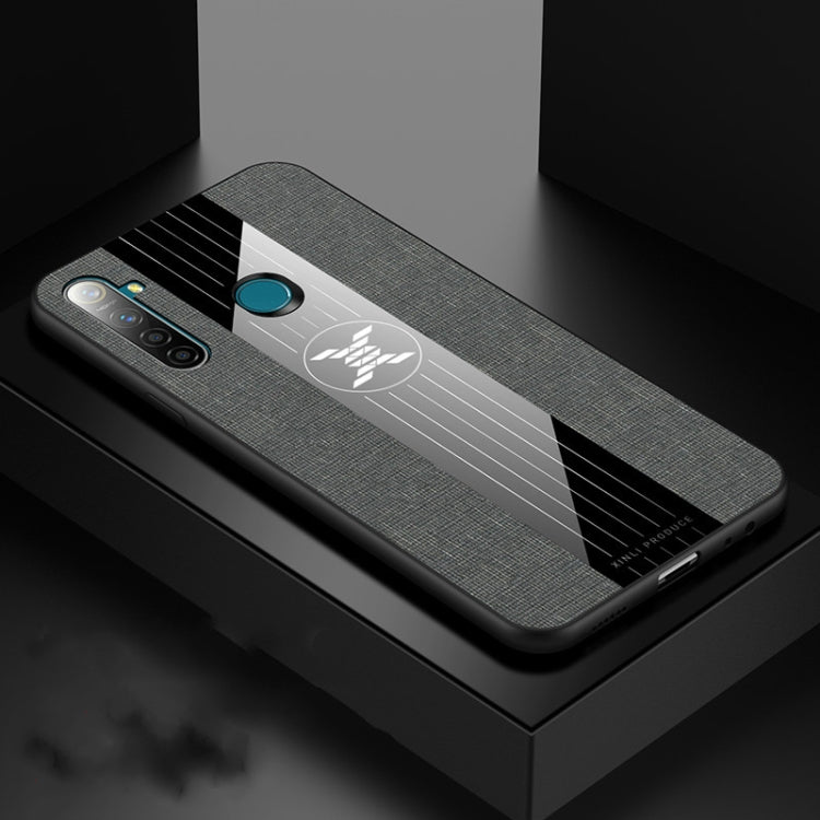 XINLI Stitching Cloth Textue Shockproof TPU Protective Case, For OPPO  R11S Plus, For OPPO R15 Standard Edition, For OPPO R15 Dream Mirror Edition, For OPPO Realme Q, For OPPO Realme X / K3, For OPPO Realme X Lite, For OPPO Reno, For OPPO RENO 2�������...