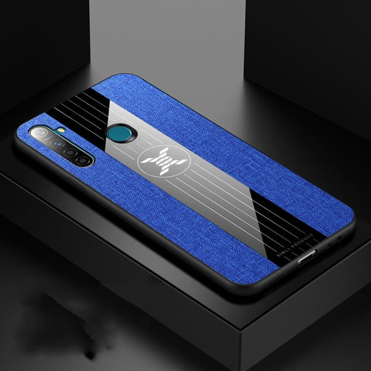 XINLI Stitching Cloth Textue Shockproof TPU Protective Case, For OPPO  R11S Plus, For OPPO R15 Standard Edition, For OPPO R15 Dream Mirror Edition, For OPPO Realme Q, For OPPO Realme X / K3, For OPPO Realme X Lite, For OPPO Reno, For OPPO RENO 2�������...