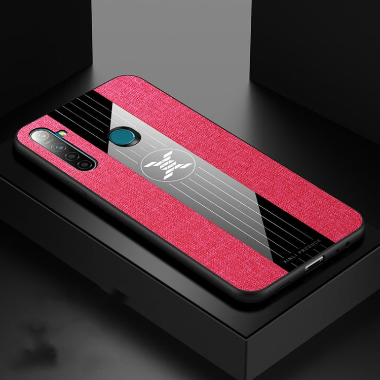 XINLI Stitching Cloth Textue Shockproof TPU Protective Case, For OPPO  R11S Plus, For OPPO R15 Standard Edition, For OPPO R15 Dream Mirror Edition, For OPPO Realme Q, For OPPO Realme X / K3, For OPPO Realme X Lite, For OPPO Reno, For OPPO RENO 2�������...