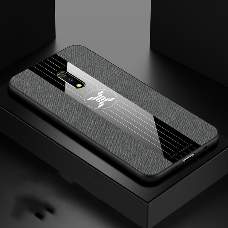 XINLI Stitching Cloth Textue Shockproof TPU Protective Case, For OPPO  R11S Plus, For OPPO R15 Standard Edition, For OPPO R15 Dream Mirror Edition, For OPPO Realme Q, For OPPO Realme X / K3, For OPPO Realme X Lite, For OPPO Reno, For OPPO RENO 2�������...