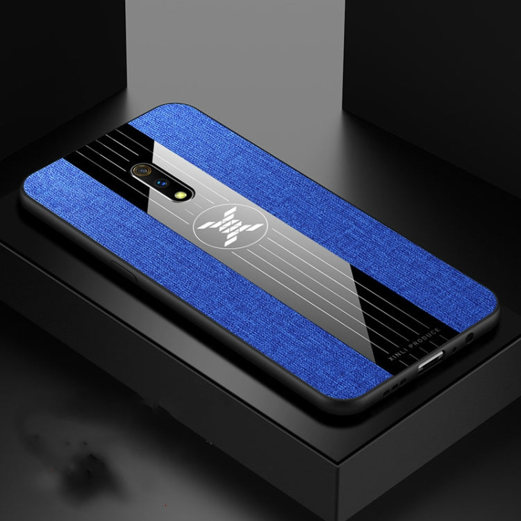 XINLI Stitching Cloth Textue Shockproof TPU Protective Case, For OPPO  R11S Plus, For OPPO R15 Standard Edition, For OPPO R15 Dream Mirror Edition, For OPPO Realme Q, For OPPO Realme X / K3, For OPPO Realme X Lite, For OPPO Reno, For OPPO RENO 2�������...