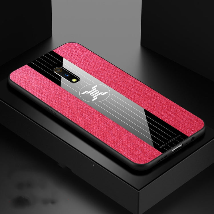 XINLI Stitching Cloth Textue Shockproof TPU Protective Case, For OPPO  R11S Plus, For OPPO R15 Standard Edition, For OPPO R15 Dream Mirror Edition, For OPPO Realme Q, For OPPO Realme X / K3, For OPPO Realme X Lite, For OPPO Reno, For OPPO RENO 2�������...