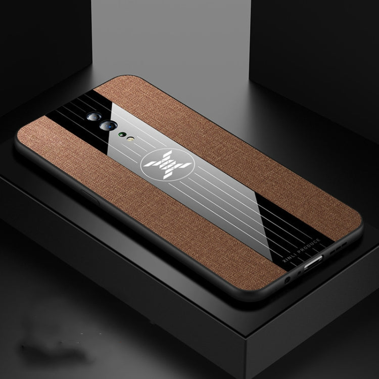 XINLI Stitching Cloth Textue Shockproof TPU Protective Case, For OPPO  R11S Plus, For OPPO R15 Standard Edition, For OPPO R15 Dream Mirror Edition, For OPPO Realme Q, For OPPO Realme X / K3, For OPPO Realme X Lite, For OPPO Reno, For OPPO RENO 2�������...