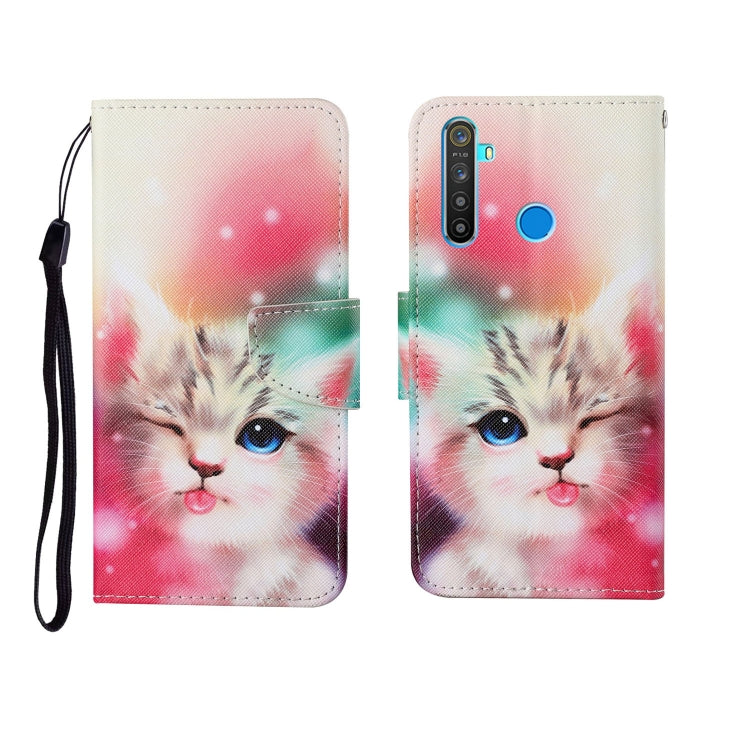 Painted Pattern Horizontal Flip Leathe Case, For OPPO Realme 5, For OPPO Realme 5 Pro, For OPPO Reno3, For OPPO Reno4, For OPPO Reno4 Lite, For OPPO F17 Pro, For OPPO Reno4 Pro