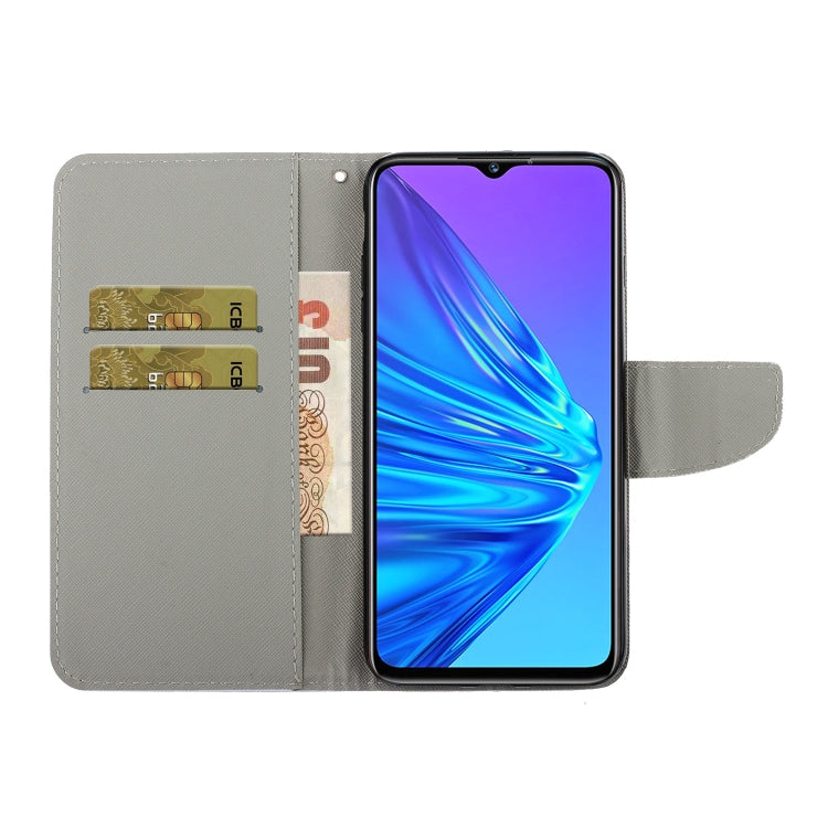 Painted Pattern Horizontal Flip Leathe Case, For OPPO Realme 5, For OPPO Realme 5 Pro, For OPPO Reno3, For OPPO Reno4, For OPPO Reno4 Lite, For OPPO F17 Pro, For OPPO Reno4 Pro