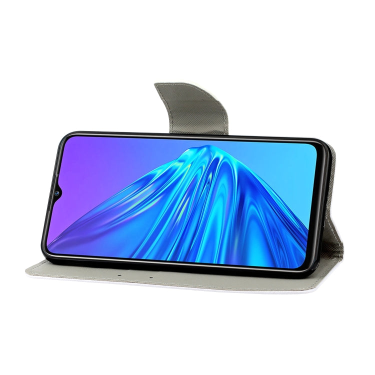 Painted Pattern Horizontal Flip Leathe Case, For OPPO Realme 5, For OPPO Realme 5 Pro, For OPPO Reno3, For OPPO Reno4, For OPPO Reno4 Lite, For OPPO F17 Pro, For OPPO Reno4 Pro