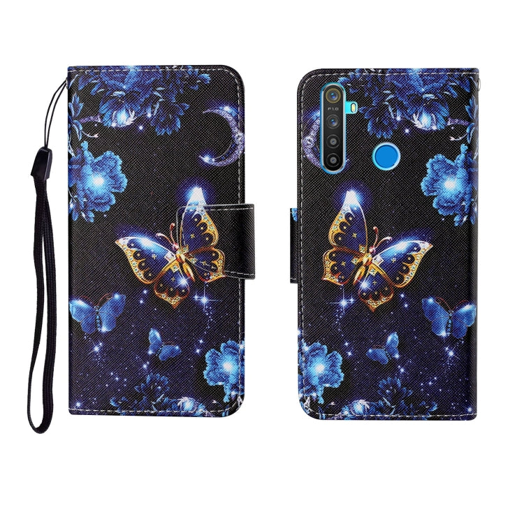 Painted Pattern Horizontal Flip Leathe Case, For OPPO Realme 5, For OPPO Realme 5 Pro, For OPPO Reno3, For OPPO Reno4, For OPPO Reno4 Lite, For OPPO F17 Pro, For OPPO Reno4 Pro