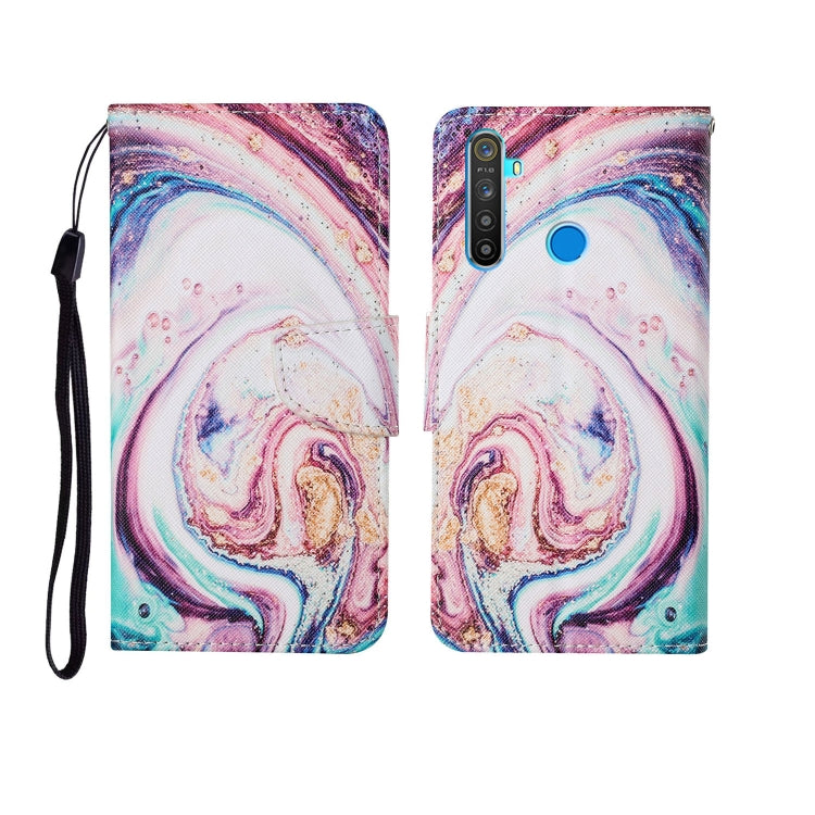 Painted Pattern Horizontal Flip Leathe Case, For OPPO Realme 5, For OPPO Realme 5 Pro, For OPPO Reno3, For OPPO Reno4, For OPPO Reno4 Lite, For OPPO F17 Pro, For OPPO Reno4 Pro