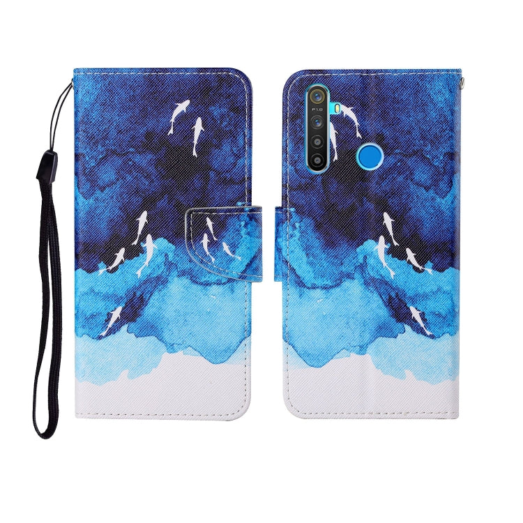 Painted Pattern Horizontal Flip Leathe Case, For OPPO Realme 5, For OPPO Realme 5 Pro, For OPPO Reno3, For OPPO Reno4, For OPPO Reno4 Lite, For OPPO F17 Pro, For OPPO Reno4 Pro