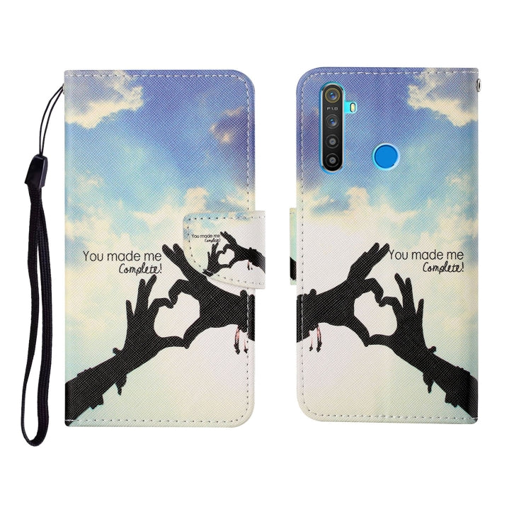 Painted Pattern Horizontal Flip Leathe Case, For OPPO Realme 5, For OPPO Realme 5 Pro, For OPPO Reno3, For OPPO Reno4, For OPPO Reno4 Lite, For OPPO F17 Pro, For OPPO Reno4 Pro