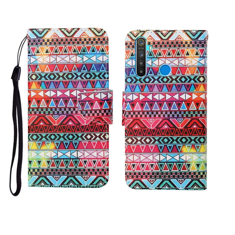 Painted Pattern Horizontal Flip Leathe Case, For OPPO Realme 5, For OPPO Realme 5 Pro, For OPPO Reno3, For OPPO Reno4, For OPPO Reno4 Lite, For OPPO F17 Pro, For OPPO Reno4 Pro