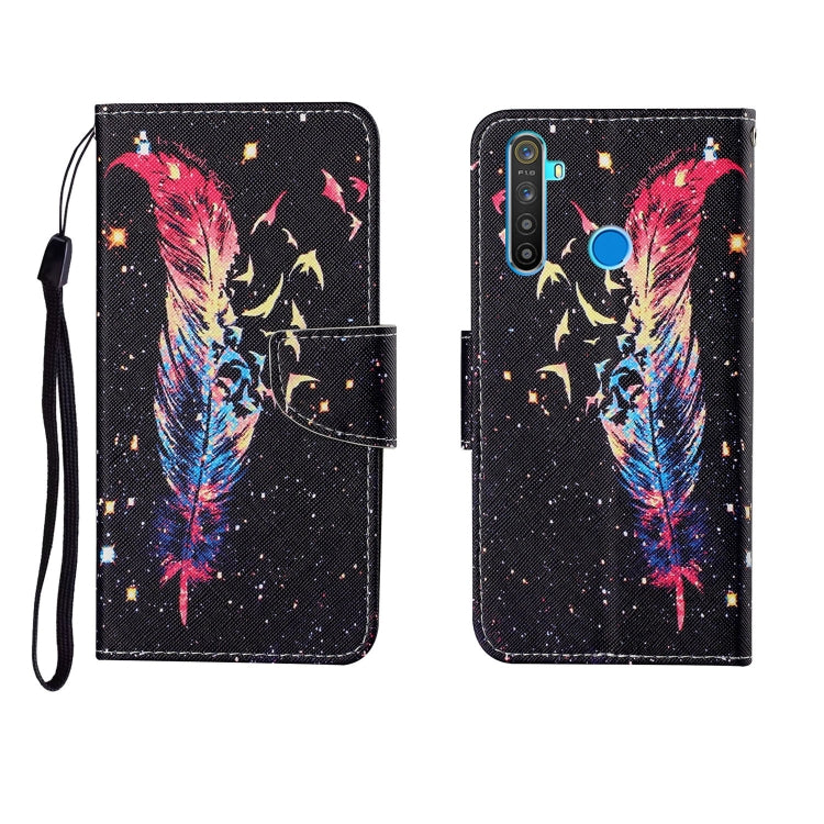 Painted Pattern Horizontal Flip Leathe Case, For OPPO Realme 5, For OPPO Realme 5 Pro, For OPPO Reno3, For OPPO Reno4, For OPPO Reno4 Lite, For OPPO F17 Pro, For OPPO Reno4 Pro
