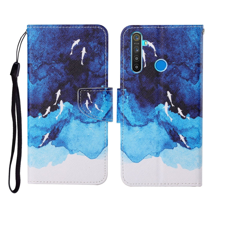 Painted Pattern Horizontal Flip Leathe Case, For OPPO Realme 5, For OPPO Realme 5 Pro, For OPPO Reno3, For OPPO Reno4, For OPPO Reno4 Lite, For OPPO F17 Pro, For OPPO Reno4 Pro