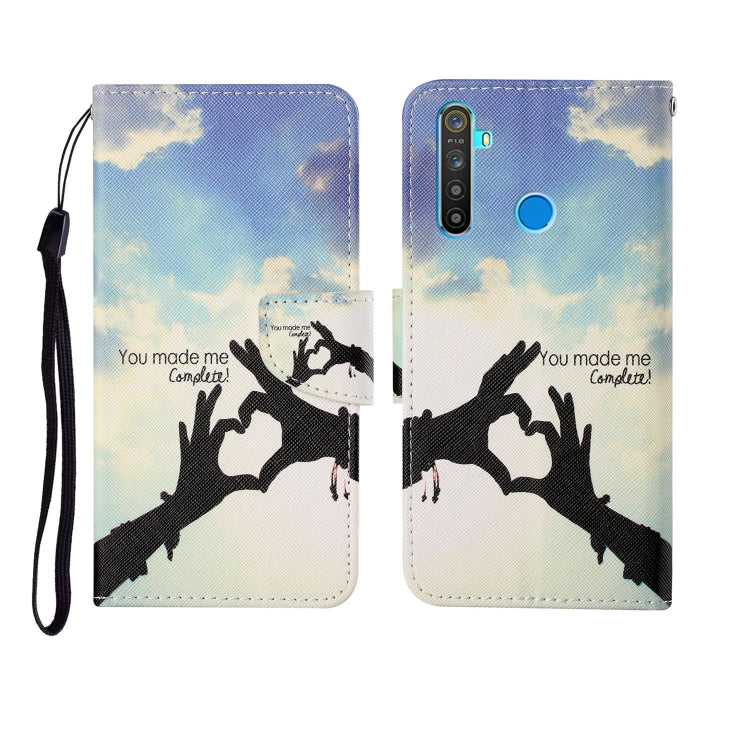 Painted Pattern Horizontal Flip Leathe Case, For OPPO Realme 5, For OPPO Realme 5 Pro, For OPPO Reno3, For OPPO Reno4, For OPPO Reno4 Lite, For OPPO F17 Pro, For OPPO Reno4 Pro