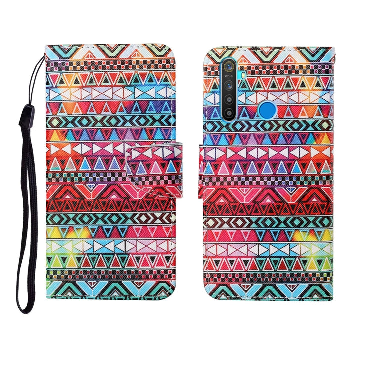 Painted Pattern Horizontal Flip Leathe Case, For OPPO Realme 5, For OPPO Realme 5 Pro, For OPPO Reno3, For OPPO Reno4, For OPPO Reno4 Lite, For OPPO F17 Pro, For OPPO Reno4 Pro