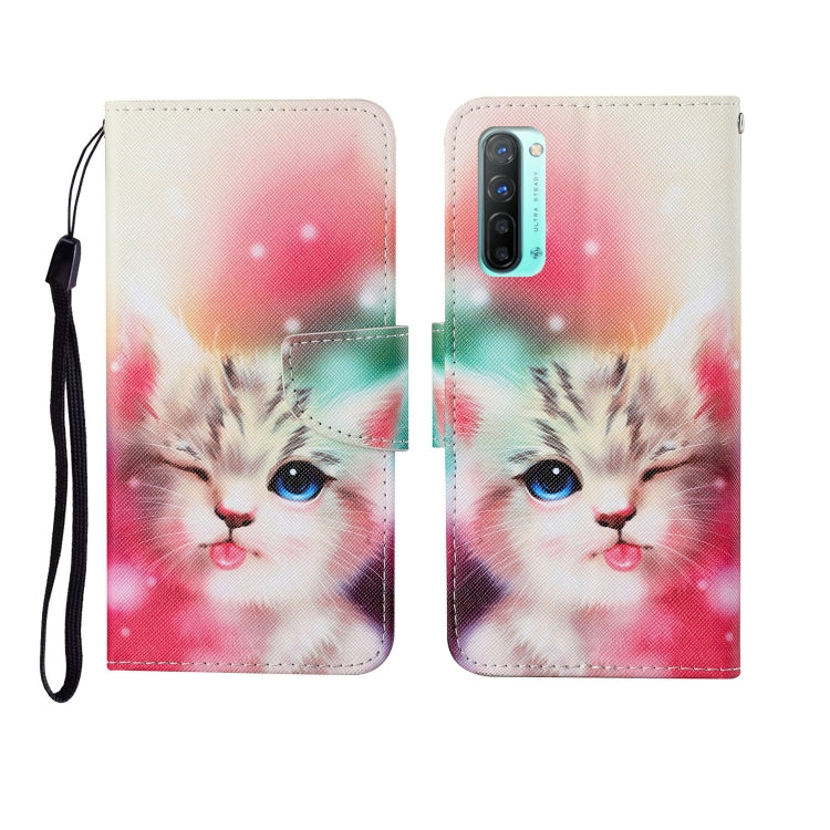 Painted Pattern Horizontal Flip Leathe Case, For OPPO Realme 5, For OPPO Realme 5 Pro, For OPPO Reno3, For OPPO Reno4, For OPPO Reno4 Lite, For OPPO F17 Pro, For OPPO Reno4 Pro