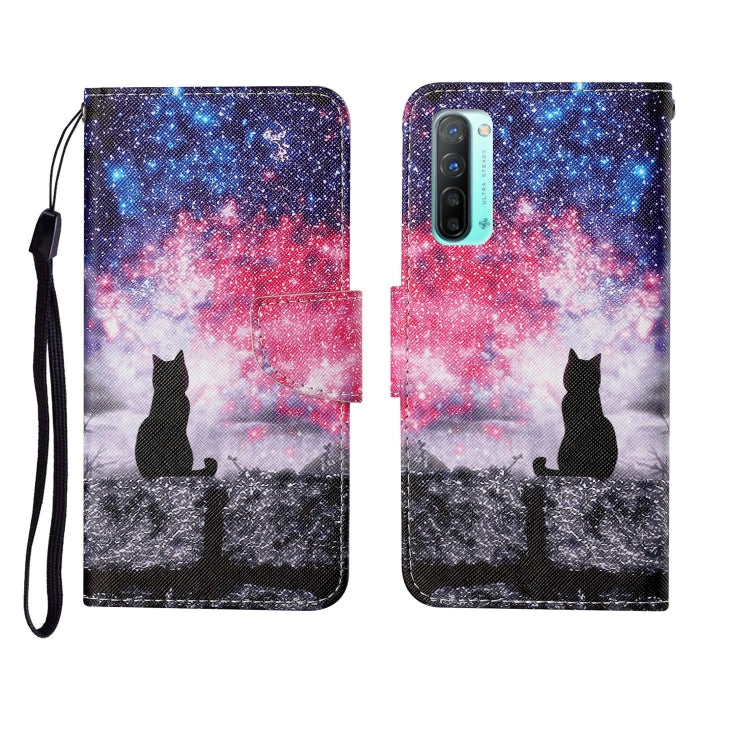 Painted Pattern Horizontal Flip Leathe Case, For OPPO Realme 5, For OPPO Realme 5 Pro, For OPPO Reno3, For OPPO Reno4, For OPPO Reno4 Lite, For OPPO F17 Pro, For OPPO Reno4 Pro