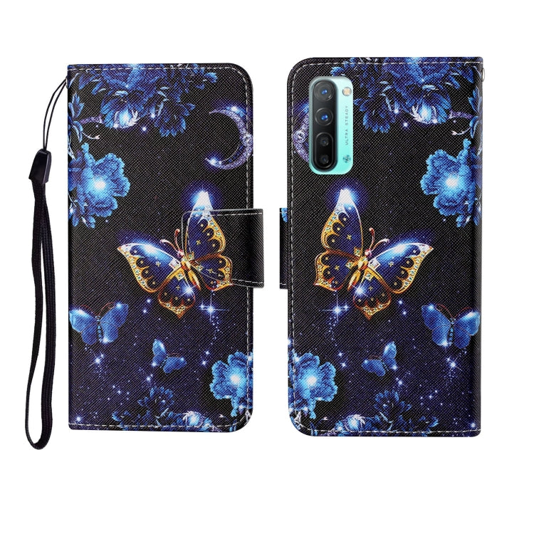 Painted Pattern Horizontal Flip Leathe Case, For OPPO Realme 5, For OPPO Realme 5 Pro, For OPPO Reno3, For OPPO Reno4, For OPPO Reno4 Lite, For OPPO F17 Pro, For OPPO Reno4 Pro
