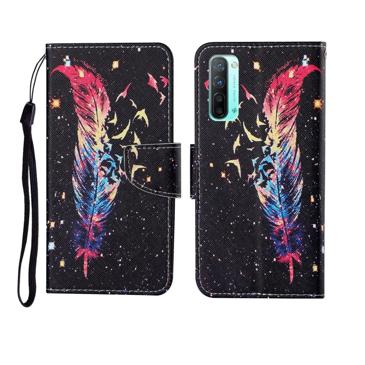 Painted Pattern Horizontal Flip Leathe Case, For OPPO Realme 5, For OPPO Realme 5 Pro, For OPPO Reno3, For OPPO Reno4, For OPPO Reno4 Lite, For OPPO F17 Pro, For OPPO Reno4 Pro