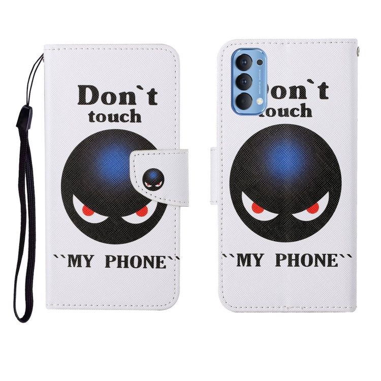 Painted Pattern Horizontal Flip Leathe Case, For OPPO Realme 5, For OPPO Realme 5 Pro, For OPPO Reno3, For OPPO Reno4, For OPPO Reno4 Lite, For OPPO F17 Pro, For OPPO Reno4 Pro