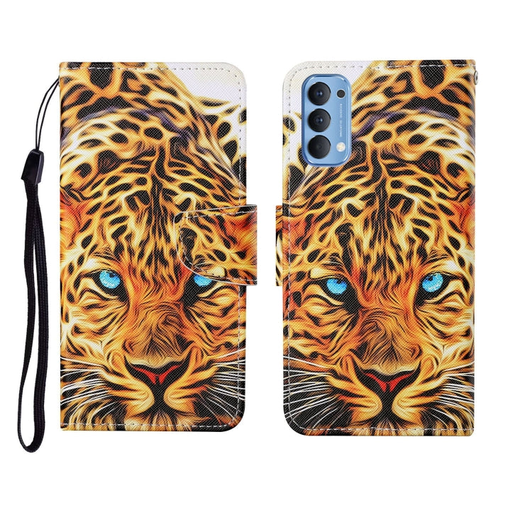 Painted Pattern Horizontal Flip Leathe Case, For OPPO Realme 5, For OPPO Realme 5 Pro, For OPPO Reno3, For OPPO Reno4, For OPPO Reno4 Lite, For OPPO F17 Pro, For OPPO Reno4 Pro