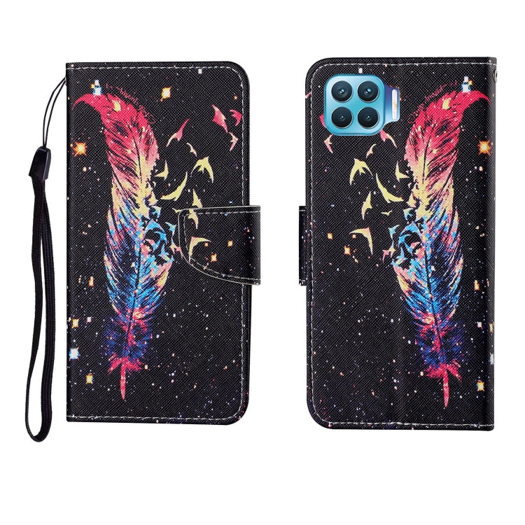 Painted Pattern Horizontal Flip Leathe Case, For OPPO Realme 5, For OPPO Realme 5 Pro, For OPPO Reno3, For OPPO Reno4, For OPPO Reno4 Lite, For OPPO F17 Pro, For OPPO Reno4 Pro