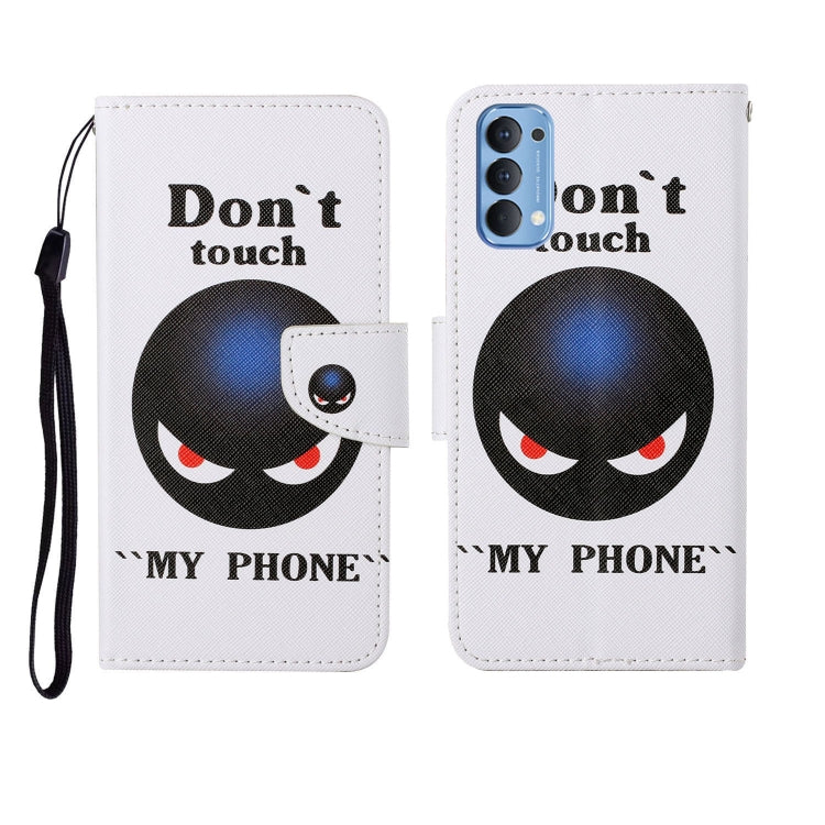 Painted Pattern Horizontal Flip Leathe Case, For OPPO Realme 5, For OPPO Realme 5 Pro, For OPPO Reno3, For OPPO Reno4, For OPPO Reno4 Lite, For OPPO F17 Pro, For OPPO Reno4 Pro