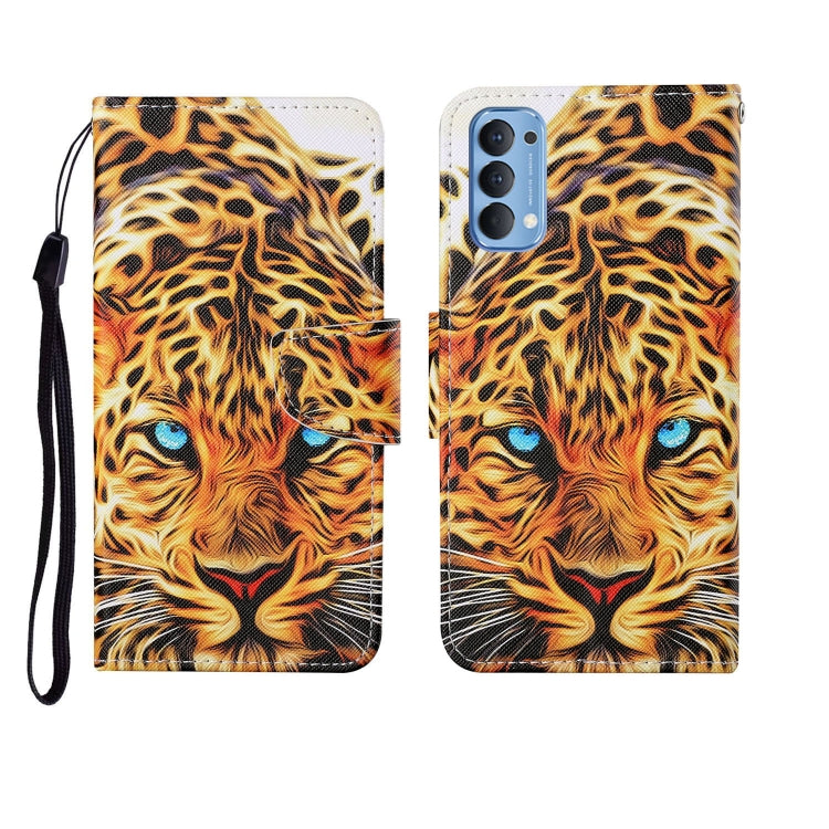 Painted Pattern Horizontal Flip Leathe Case, For OPPO Realme 5, For OPPO Realme 5 Pro, For OPPO Reno3, For OPPO Reno4, For OPPO Reno4 Lite, For OPPO F17 Pro, For OPPO Reno4 Pro