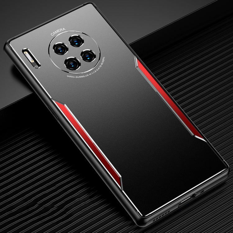 Blade Series TPU Frame + Titanium Alloy Sand Blasting Technology Backplane + Color Aluminum Alloy Decorative Edge Mobile Phone Protective Shell, For Huawei Mate 30, For Huawei Mate 30 Pro, For Huawei nova 8 5G, For Huawei nova 8 Pro 5G, For OPPO A55 5G...