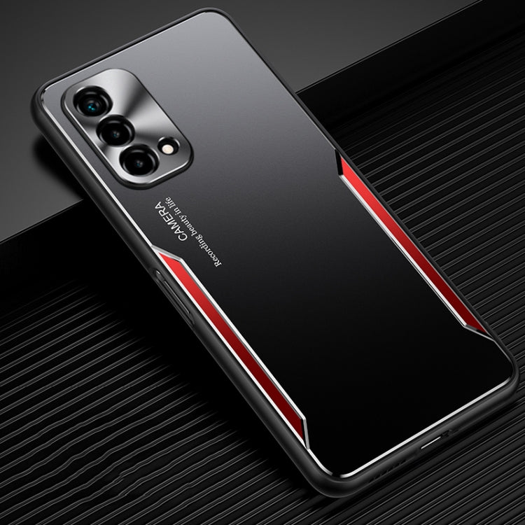 Blade Series TPU Frame + Titanium Alloy Sand Blasting Technology Backplane + Color Aluminum Alloy Decorative Edge Mobile Phone Protective Shell, For Huawei Mate 30, For Huawei Mate 30 Pro, For Huawei nova 8 5G, For Huawei nova 8 Pro 5G, For OPPO A55 5G...