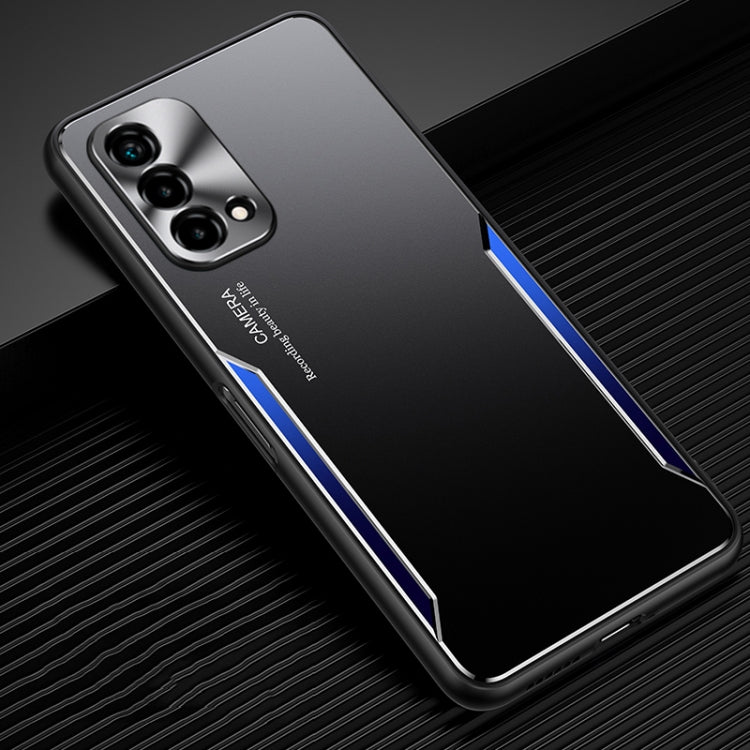 Blade Series TPU Frame + Titanium Alloy Sand Blasting Technology Backplane + Color Aluminum Alloy Decorative Edge Mobile Phone Protective Shell, For Huawei Mate 30, For Huawei Mate 30 Pro, For Huawei nova 8 5G, For Huawei nova 8 Pro 5G, For OPPO A55 5G...