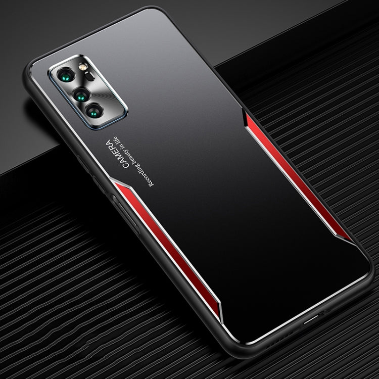 Blade Series TPU Frame + Titanium Alloy Sand Blasting Technology Backplane + Color Aluminum Alloy Decorative Edge Mobile Phone Protective Shell, For Huawei Mate 30, For Huawei Mate 30 Pro, For Huawei nova 8 5G, For Huawei nova 8 Pro 5G, For OPPO A55 5G...