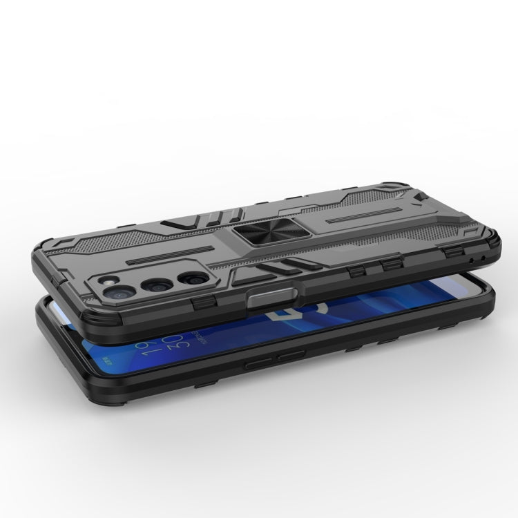 Supersonic PC + TPU Shock-proof Protective Case with Holder, For OPPO A55 5G, For OPPO A93 5G, For OPPO Realme C20, For OPPO Reno5 5G / 4G, For OPPO Reno5 Pro 5G, For Xiaomi Redmi K40 / K40 Pro, For Xiaomi Redmi Note 9, For Xiaomi Redmi Note 10 4G�����...