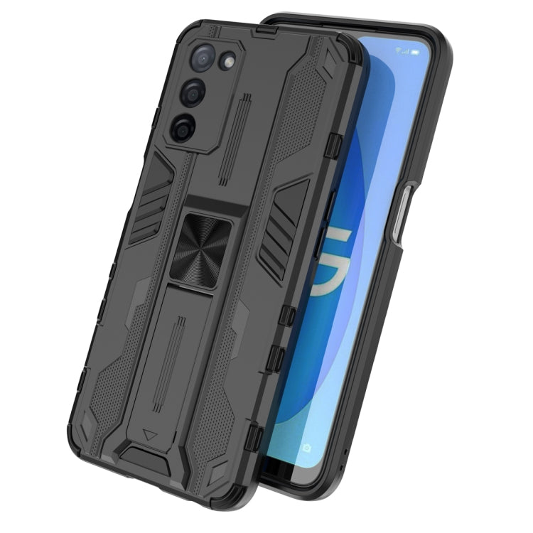 Supersonic PC + TPU Shock-proof Protective Case with Holder, For OPPO A55 5G, For OPPO A93 5G, For OPPO Realme C20, For OPPO Reno5 5G / 4G, For OPPO Reno5 Pro 5G, For Xiaomi Redmi K40 / K40 Pro, For Xiaomi Redmi Note 9, For Xiaomi Redmi Note 10 4G�����...