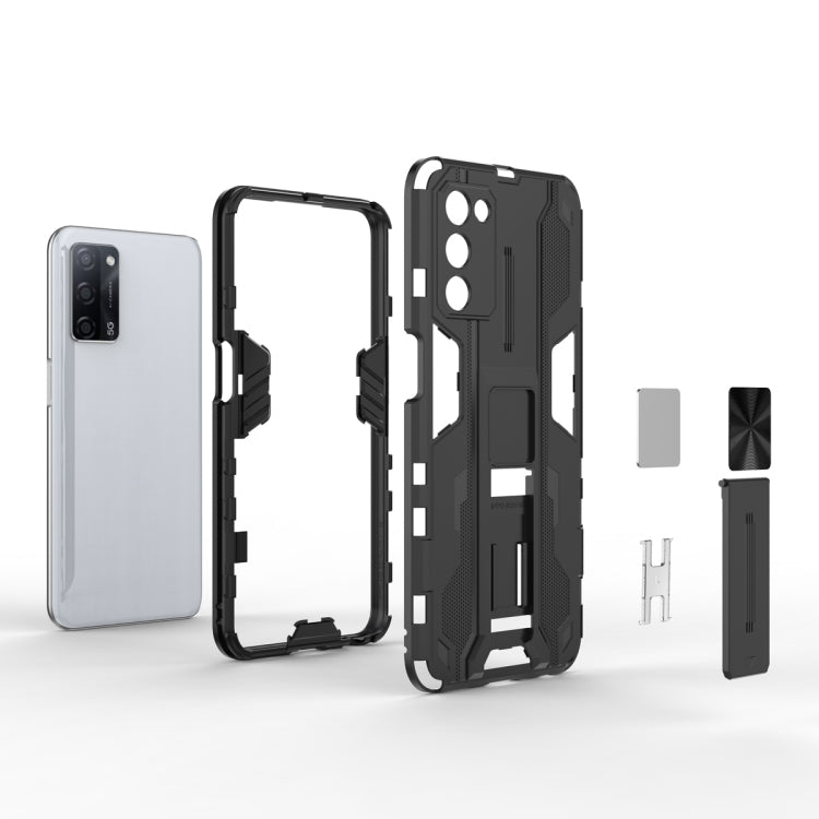 Supersonic PC + TPU Shock-proof Protective Case with Holder, For OPPO A55 5G, For OPPO A93 5G, For OPPO Realme C20, For OPPO Reno5 5G / 4G, For OPPO Reno5 Pro 5G, For Xiaomi Redmi K40 / K40 Pro, For Xiaomi Redmi Note 9, For Xiaomi Redmi Note 10 4G�����...