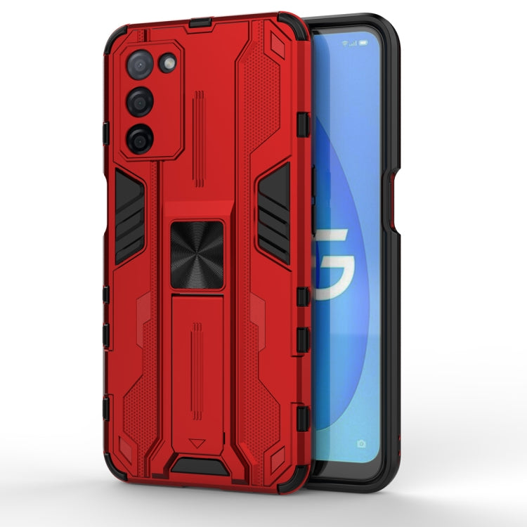 Supersonic PC + TPU Shock-proof Protective Case with Holder, For OPPO A55 5G, For OPPO A93 5G, For OPPO Realme C20, For OPPO Reno5 5G / 4G, For OPPO Reno5 Pro 5G, For Xiaomi Redmi K40 / K40 Pro, For Xiaomi Redmi Note 9, For Xiaomi Redmi Note 10 4G�����...
