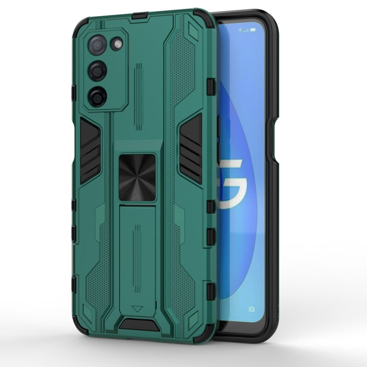 Supersonic PC + TPU Shock-proof Protective Case with Holder, For OPPO A55 5G, For OPPO A93 5G, For OPPO Realme C20, For OPPO Reno5 5G / 4G, For OPPO Reno5 Pro 5G, For Xiaomi Redmi K40 / K40 Pro, For Xiaomi Redmi Note 9, For Xiaomi Redmi Note 10 4G�����...
