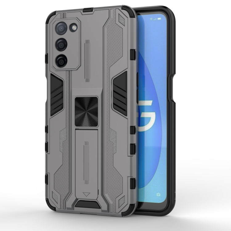 Supersonic PC + TPU Shock-proof Protective Case with Holder, For OPPO A55 5G, For OPPO A93 5G, For OPPO Realme C20, For OPPO Reno5 5G / 4G, For OPPO Reno5 Pro 5G, For Xiaomi Redmi K40 / K40 Pro, For Xiaomi Redmi Note 9, For Xiaomi Redmi Note 10 4G�����...