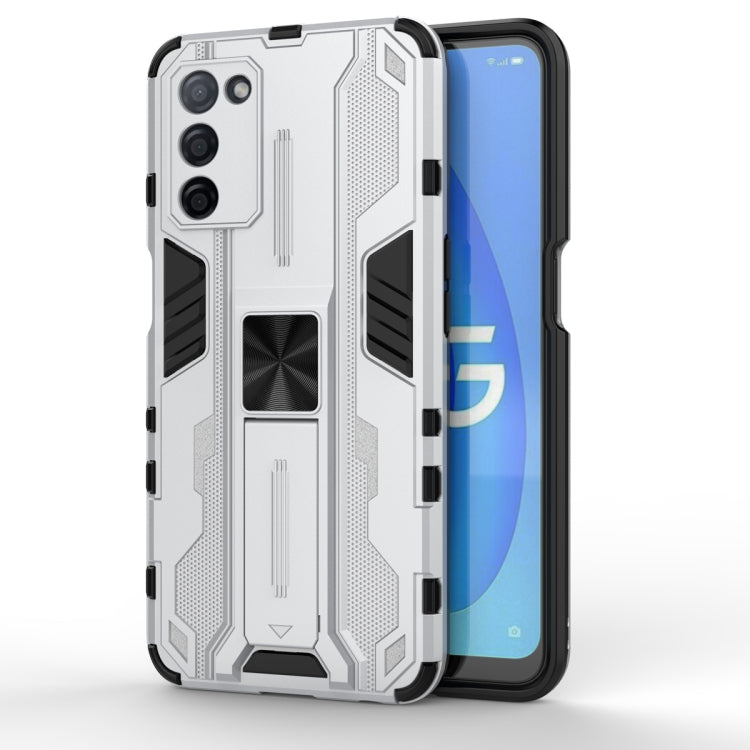 Supersonic PC + TPU Shock-proof Protective Case with Holder, For OPPO A55 5G, For OPPO A93 5G, For OPPO Realme C20, For OPPO Reno5 5G / 4G, For OPPO Reno5 Pro 5G, For Xiaomi Redmi K40 / K40 Pro, For Xiaomi Redmi Note 9, For Xiaomi Redmi Note 10 4G�����...