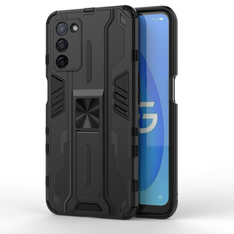 Supersonic PC + TPU Shock-proof Protective Case with Holder, For OPPO A55 5G, For OPPO A93 5G, For OPPO Realme C20, For OPPO Reno5 5G / 4G, For OPPO Reno5 Pro 5G, For Xiaomi Redmi K40 / K40 Pro, For Xiaomi Redmi Note 9, For Xiaomi Redmi Note 10 4G�����...