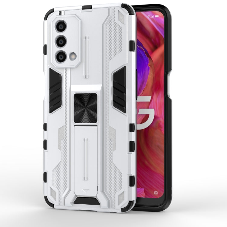 Supersonic PC + TPU Shock-proof Protective Case with Holder, For OPPO A55 5G, For OPPO A93 5G, For OPPO Realme C20, For OPPO Reno5 5G / 4G, For OPPO Reno5 Pro 5G, For Xiaomi Redmi K40 / K40 Pro, For Xiaomi Redmi Note 9, For Xiaomi Redmi Note 10 4G�����...