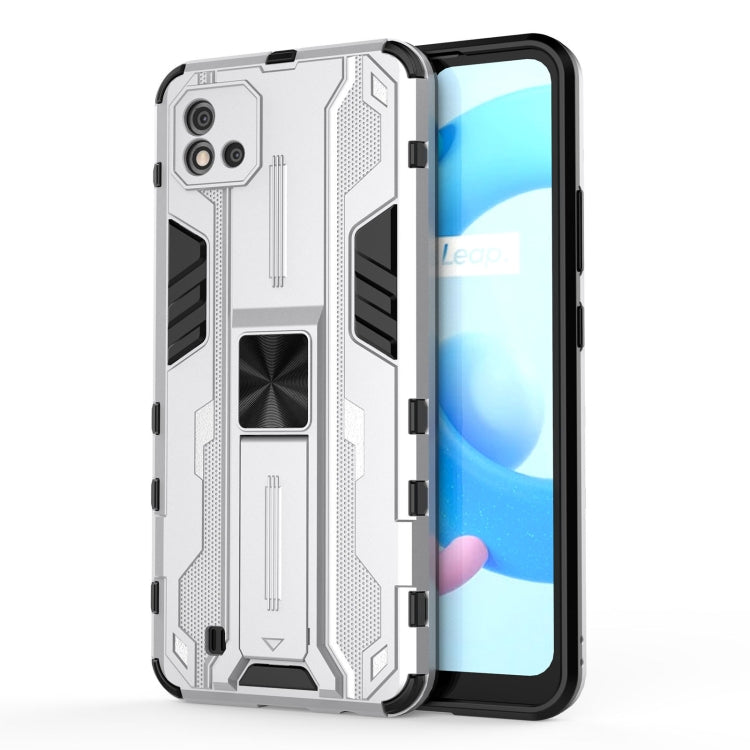 Supersonic PC + TPU Shock-proof Protective Case with Holder, For OPPO A55 5G, For OPPO A93 5G, For OPPO Realme C20, For OPPO Reno5 5G / 4G, For OPPO Reno5 Pro 5G, For Xiaomi Redmi K40 / K40 Pro, For Xiaomi Redmi Note 9, For Xiaomi Redmi Note 10 4G�����...