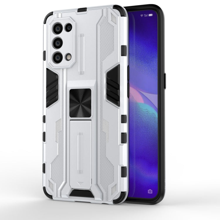 Supersonic PC + TPU Shock-proof Protective Case with Holder, For OPPO A55 5G, For OPPO A93 5G, For OPPO Realme C20, For OPPO Reno5 5G / 4G, For OPPO Reno5 Pro 5G, For Xiaomi Redmi K40 / K40 Pro, For Xiaomi Redmi Note 9, For Xiaomi Redmi Note 10 4G�����...