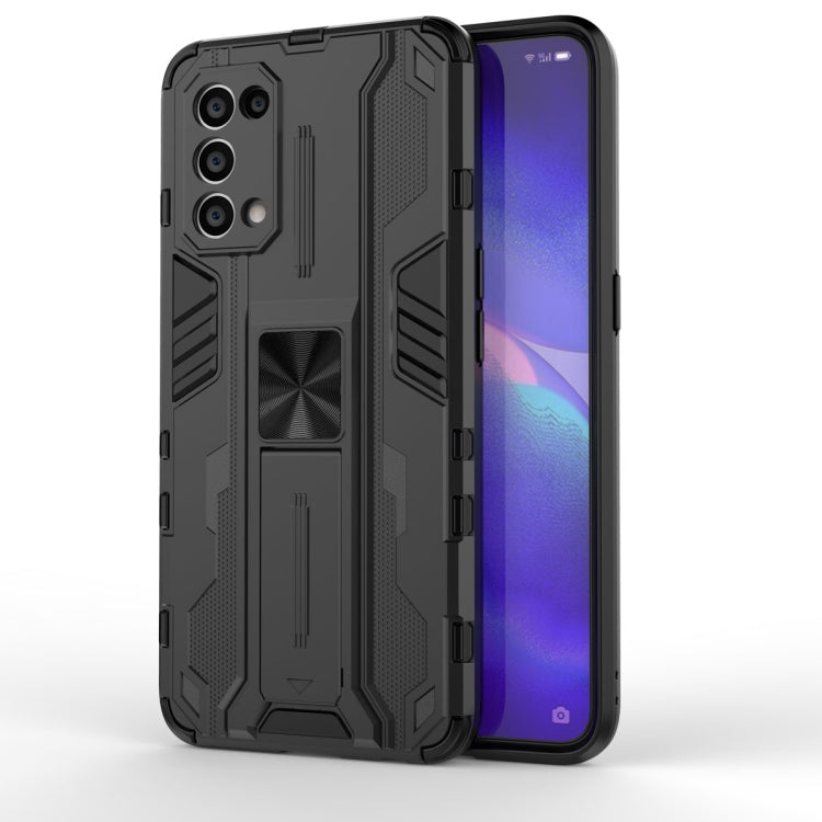 Supersonic PC + TPU Shock-proof Protective Case with Holder, For OPPO A55 5G, For OPPO A93 5G, For OPPO Realme C20, For OPPO Reno5 5G / 4G, For OPPO Reno5 Pro 5G, For Xiaomi Redmi K40 / K40 Pro, For Xiaomi Redmi Note 9, For Xiaomi Redmi Note 10 4G�����...