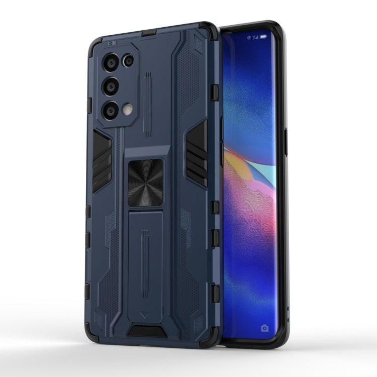 Supersonic PC + TPU Shock-proof Protective Case with Holder, For OPPO A55 5G, For OPPO A93 5G, For OPPO Realme C20, For OPPO Reno5 5G / 4G, For OPPO Reno5 Pro 5G, For Xiaomi Redmi K40 / K40 Pro, For Xiaomi Redmi Note 9, For Xiaomi Redmi Note 10 4G�����...