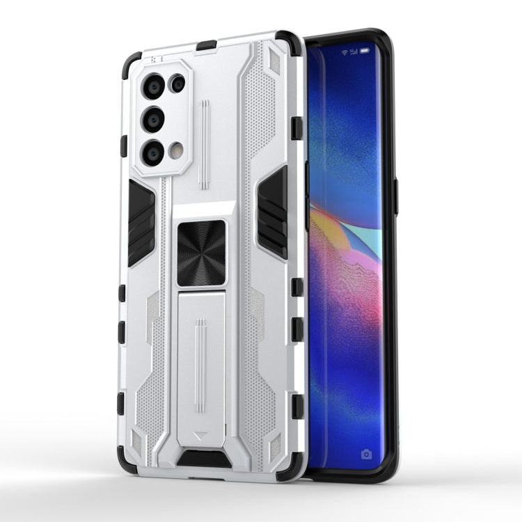Supersonic PC + TPU Shock-proof Protective Case with Holder, For OPPO A55 5G, For OPPO A93 5G, For OPPO Realme C20, For OPPO Reno5 5G / 4G, For OPPO Reno5 Pro 5G, For Xiaomi Redmi K40 / K40 Pro, For Xiaomi Redmi Note 9, For Xiaomi Redmi Note 10 4G�����...